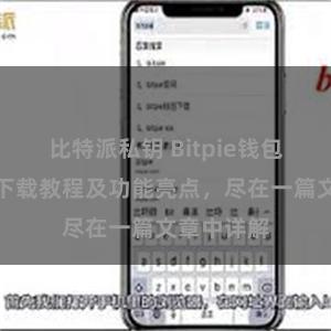 比特派私钥 Bitpie钱包最新版本下载教程及功能亮点，尽在一篇文章中详解