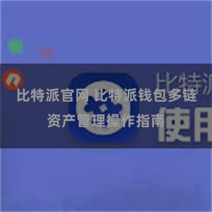 比特派官网 比特派钱包多链资产管理操作指南