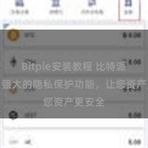 Bitpie安装教程 比特派钱包：强大的隐私保护功能，让您资产更安全