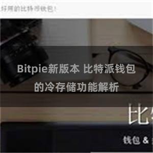 Bitpie新版本 比特派钱包的冷存储功能解析