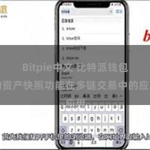 Bitpie中文 比特派钱包的资产快照功能在多链交易中的应用
