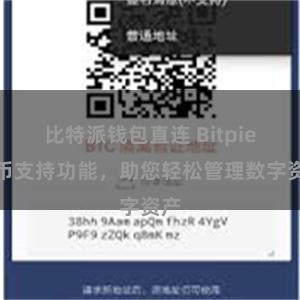 比特派钱包直连 Bitpie多币支持功能，助您轻松管理数字资产